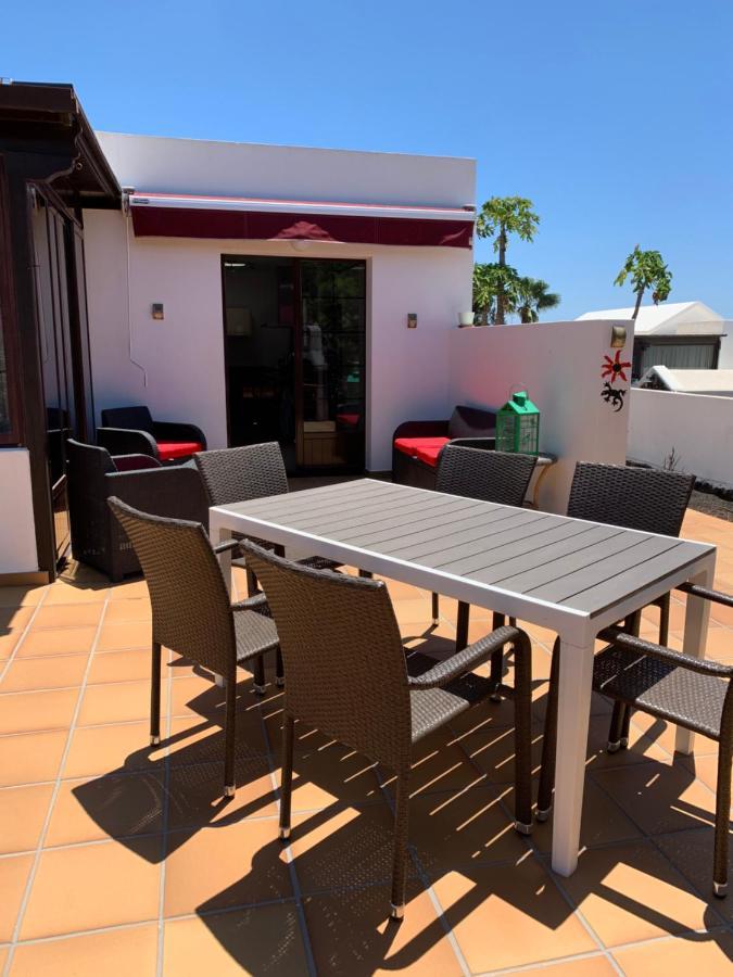 Lovely Villa Nico Playa Blanca, hot tub, communal pool Exterior foto